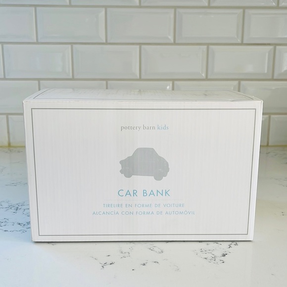 Pottery Bark Kids Gray Car Coin Bank - Picture 14 of 16